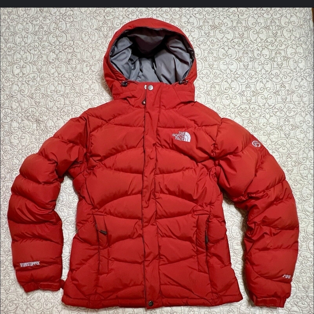 The North Face Women's Red Puffer Jacket